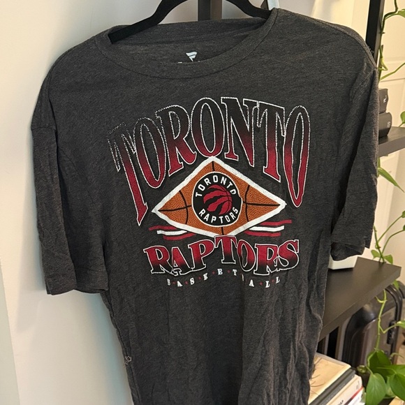 Fanatics Toronto Raptors Charcoal Tee - Picture 1 of 1